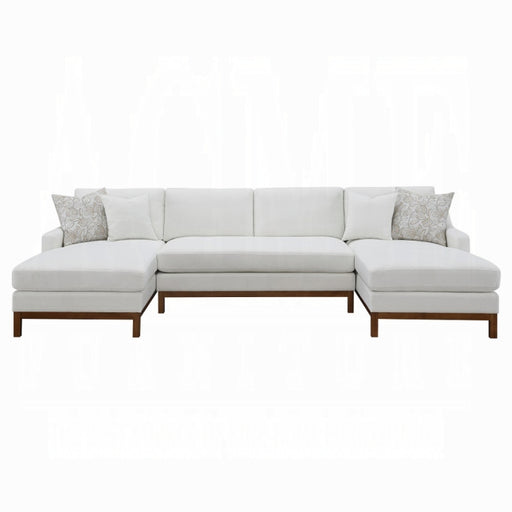 Acme Furniture - Valiant Sectional Sofa W/4 Pillows - LV01881 - GreatFurnitureDeal