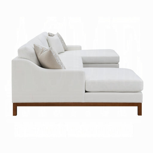 Acme Furniture - Valiant Sectional Sofa W/4 Pillows - LV01881 - GreatFurnitureDeal