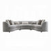 Acme Furniture - Ivria Sectional Sofa W/9 Pillows - LV02541 - GreatFurnitureDeal