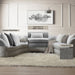Acme Furniture - Ivria Sectional Sofa W/9 Pillows - LV02541 - GreatFurnitureDeal