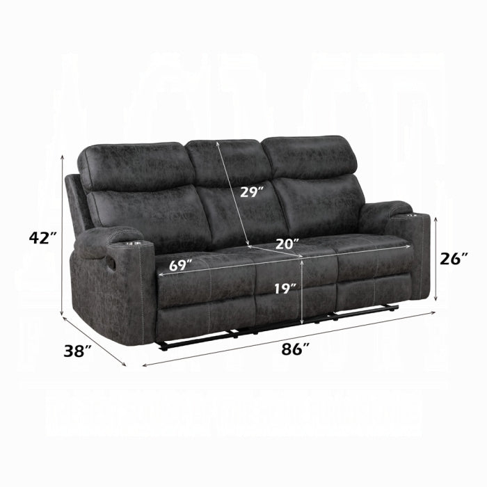 Acme Furniture - Hirah Motion Sofa - LV02570 - GreatFurnitureDeal