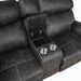 Acme Furniture - Hirah Motion Loveseat w/Console & USB Port - LV02571 - GreatFurnitureDeal