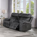 Acme Furniture - Hirah Motion Loveseat w/Console & USB Port - LV02571 - GreatFurnitureDeal