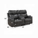 Acme Furniture - Hirah Motion Loveseat w/Console & USB Port - LV02571 - GreatFurnitureDeal