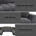 Acme Furniture - Chosen Sectional Sofa w/6 Pillows - LV02840 - GreatFurnitureDeal