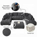 Acme Furniture - Chosen Sectional Sofa w/6 Pillows - LV02840 - GreatFurnitureDeal