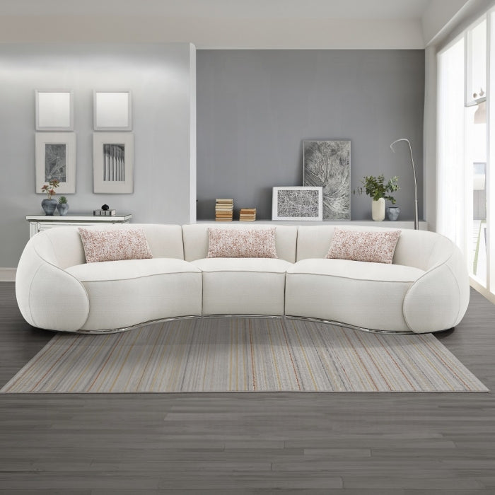 Acme Furniture - Sahara Sectional Sofa W/3 Pillows - LV03010 - GreatFurnitureDeal