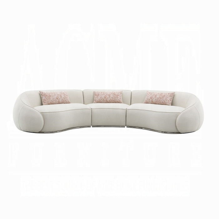 Acme Furniture - Sahara Sectional Sofa W/3 Pillows - LV03010 - GreatFurnitureDeal