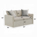 Acme Furniture - Upendo Loveseat W/2 Pillows - LV03081 - GreatFurnitureDeal