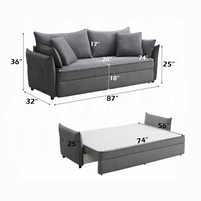 Acme Furniture - Irina Sofa W/Sleeper - LV03100 - GreatFurnitureDeal