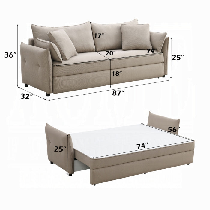Acme Furniture - Irina Sofa W/Sleeper - LV03110 - GreatFurnitureDeal