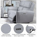 Acme Furniture - Jeromie Power Motion Loveseat w/USB Port - LV03336 - GreatFurnitureDeal