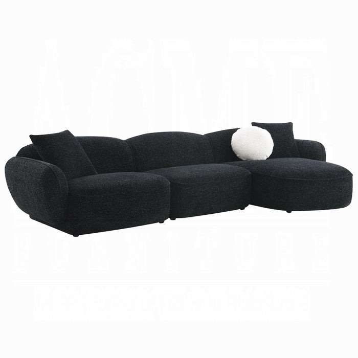 Acme Furniture - Lucifer Sectional Sofa w/3 Pillows - LV03525 - GreatFurnitureDeal