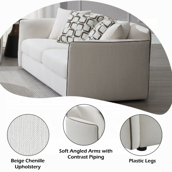 Acme Furniture - Yolanda Loveseat w/4 Pillows - LV03606 - GreatFurnitureDeal