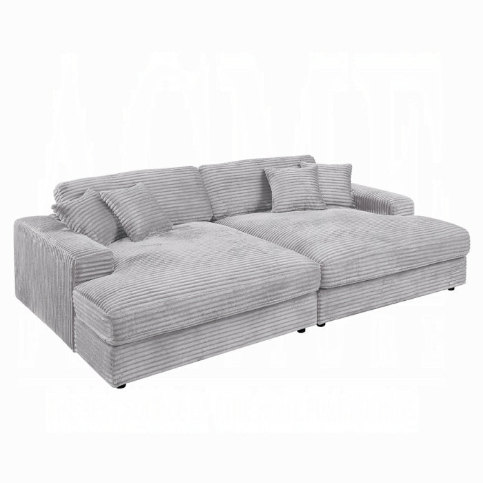 Acme Furniture - Hilde Sectional Sofa w/4 Pillows - LV03680 - GreatFurnitureDeal