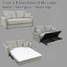 Acme Furniture - Oran Sofa w/Sleeper - LV03800 - GreatFurnitureDeal