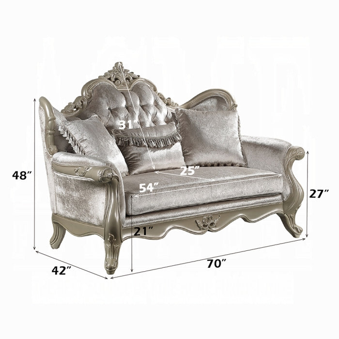 Acme Furniture - Libertee Loveseat w/3 Pillows - LV03821 - GreatFurnitureDeal