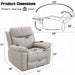 Acme Furniture - Chriki Power Recliner w/Lift & Heating & Massage - LV04272 - GreatFurnitureDeal