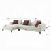Acme Furniture - Mardi Sectional Sofa w/6 Pillows - LV04280 - GreatFurnitureDeal