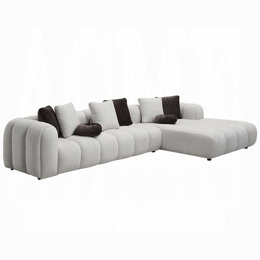 Acme Furniture - Manilla Sectional Sofa w/8 Pillows - LV04320 - GreatFurnitureDeal