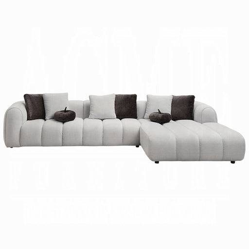 Acme Furniture - Manilla Sectional Sofa w/8 Pillows - LV04320 - GreatFurnitureDeal