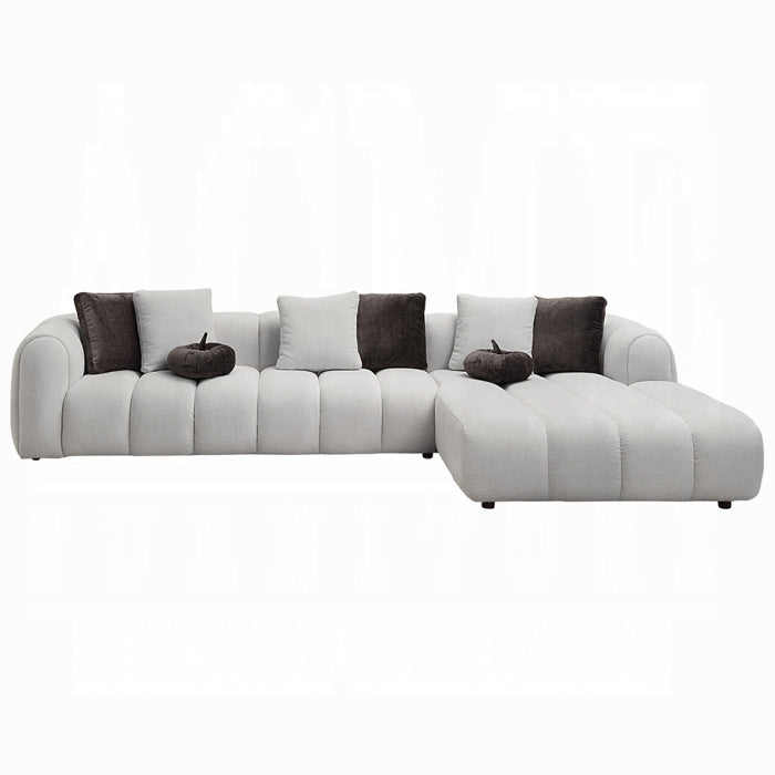 Acme Furniture - Manilla Sectional Sofa w/8 Pillows - LV04320 - GreatFurnitureDeal