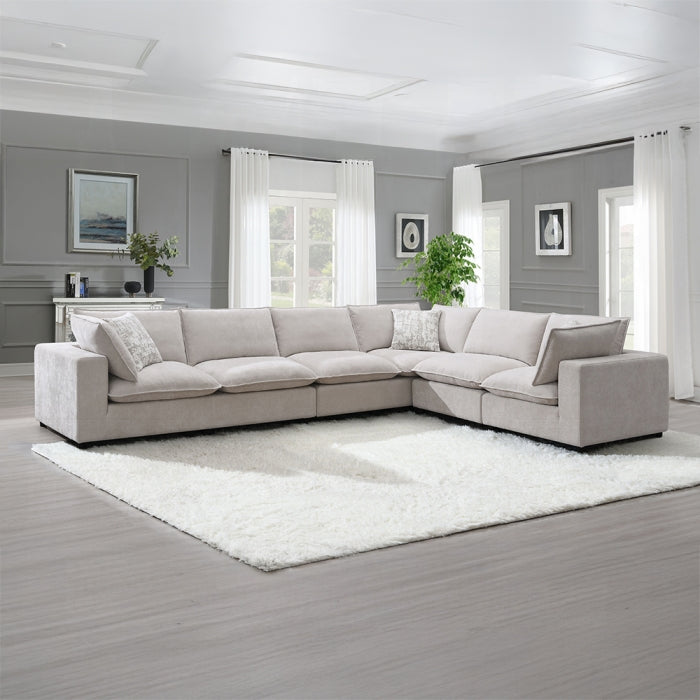 Acme Furniture - Marisa Modular Left Facing Loveseat w/2 Pillows - LV04410 - GreatFurnitureDeal