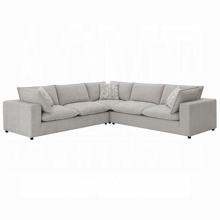 Acme Furniture - Marisa Modular Left Facing Loveseat w/2 Pillows - LV04410 - GreatFurnitureDeal