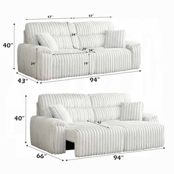 Acme Furniture - Jaya Power Motion Sofa w/Sleeper & USB Port - LV04660 - GreatFurnitureDeal