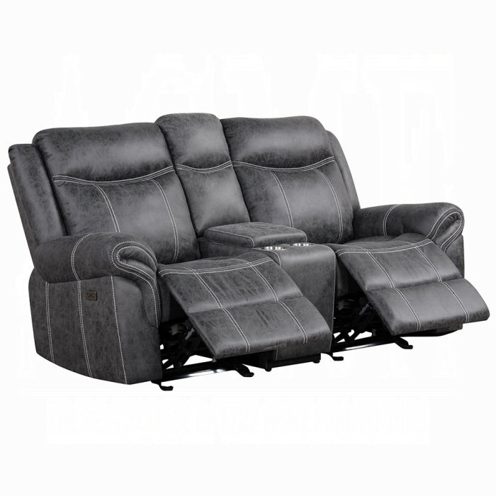 Acme Furniture - Zubaida Power Glider Motion Loveseat w/USB - LV04671 - GreatFurnitureDeal