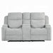 Acme Furniture - Galya Motion Loveseat w/Console - LV04681 - GreatFurnitureDeal