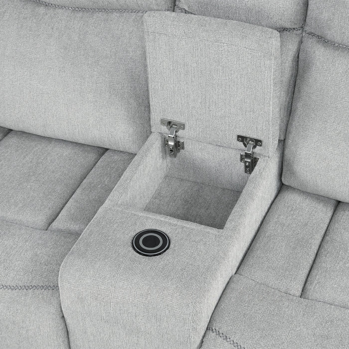 Acme Furniture - Galya Motion Loveseat w/Console - LV04681 - GreatFurnitureDeal