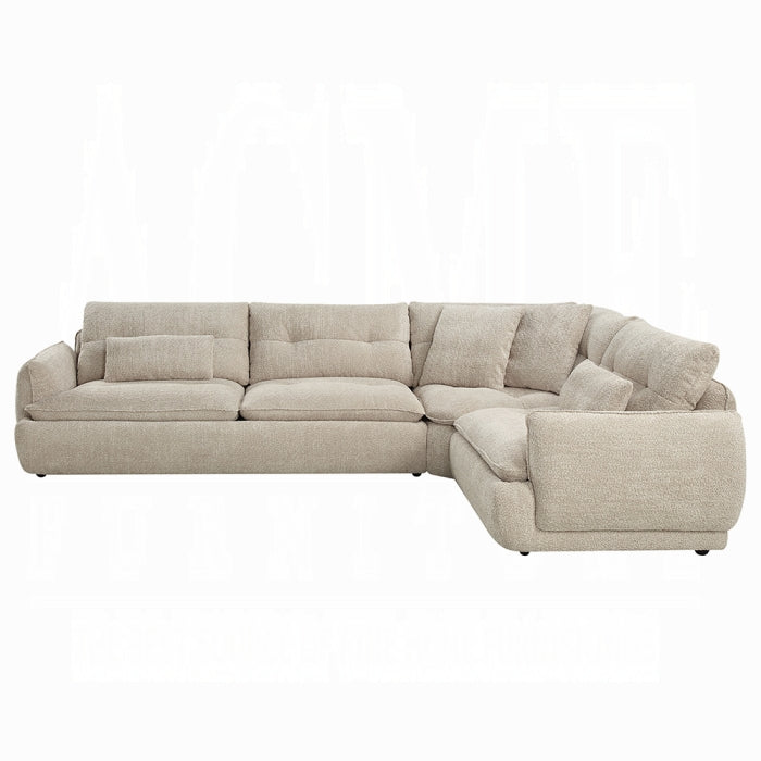Acme Furniture - Jonina Sectional Sofa w/4 Pillows - LV04840 - GreatFurnitureDeal