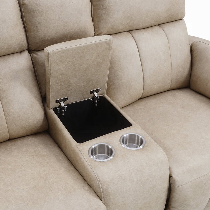 Acme Furniture - Elison Motion Loveseat w/Console - LV05401 - GreatFurnitureDeal