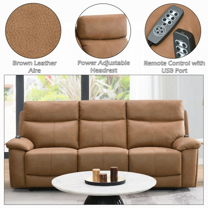 Acme Furniture - Chavis Power Motion Sofa w/USB & Power Headrest - LV05870 - GreatFurnitureDeal