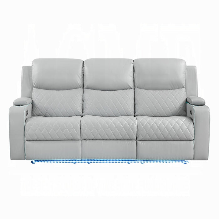 Acme Furniture - Elonzo Power Motion Sofa w/LED, Power Headrest & Speaker - LV05900 - GreatFurnitureDeal