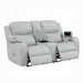 Acme Furniture - Elonzo Power Motion Loveseat w/Console, LED, Power Headrest & Speaker - LV05901 - GreatFurnitureDeal