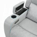 Acme Furniture - Elonzo Power Motion Loveseat w/Console, LED, Power Headrest & Speaker - LV05901 - GreatFurnitureDeal