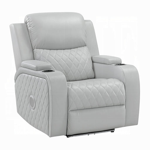 Acme Furniture - Elonzo Power Motion Recliner w w/LED, Power Headrest & Speaker - LV05902 - GreatFurnitureDeal