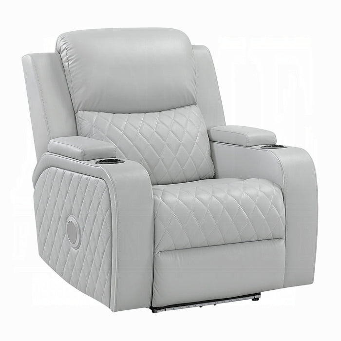 Acme Furniture - Elonzo Power Motion Recliner w w/LED, Power Headrest & Speaker - LV05902 - GreatFurnitureDeal