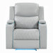 Acme Furniture - Elonzo Power Motion Recliner w w/LED, Power Headrest & Speaker - LV05902 - GreatFurnitureDeal