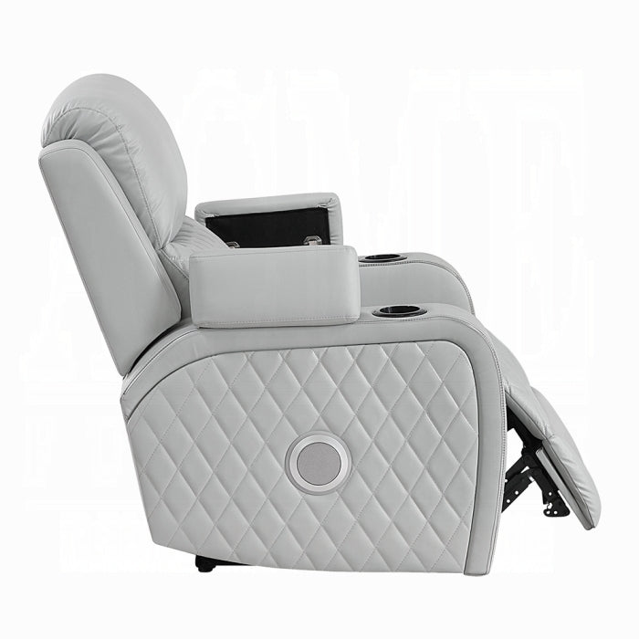 Acme Furniture - Elonzo Power Motion Recliner w w/LED, Power Headrest & Speaker - LV05902 - GreatFurnitureDeal