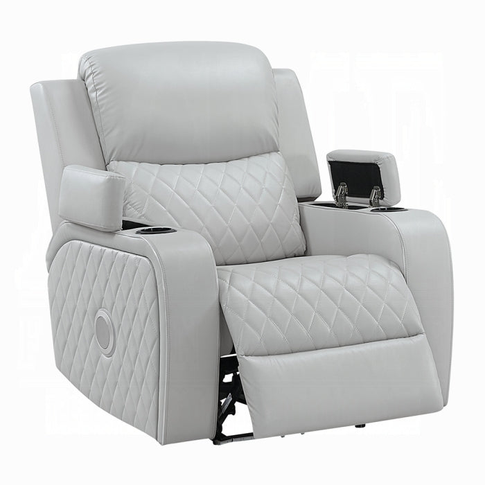 Acme Furniture - Elonzo Power Motion Recliner w w/LED, Power Headrest & Speaker - LV05902 - GreatFurnitureDeal