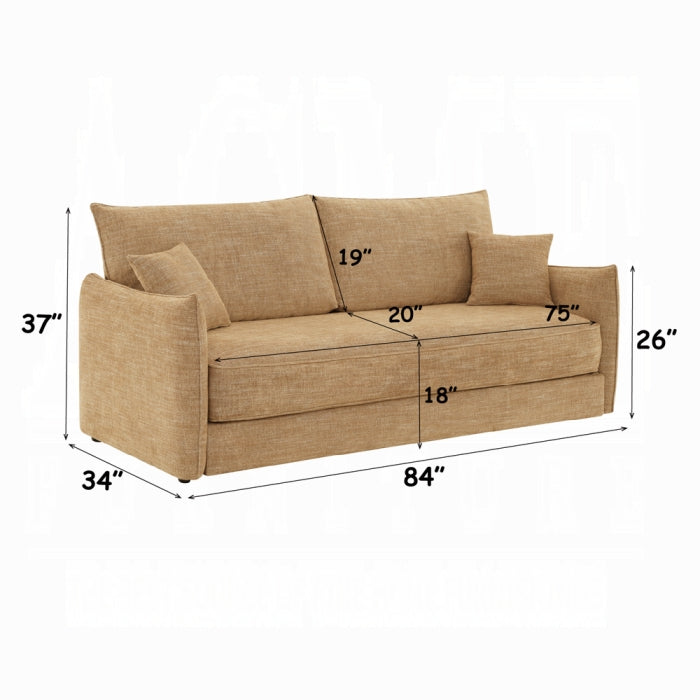 Acme Furniture - Cadie Sofa w/2 Pillows - LV05940 - GreatFurnitureDeal