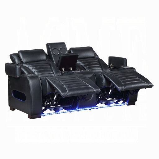 Acme Furniture - Ephron Power Motion Loveseat W/ Console, Power Headrests, LED & Speakers - LV06081 - GreatFurnitureDeal