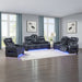 Acme Furniture - Ephron Power Motion Loveseat W/ Console, Power Headrests, LED & Speakers - LV06081 - GreatFurnitureDeal