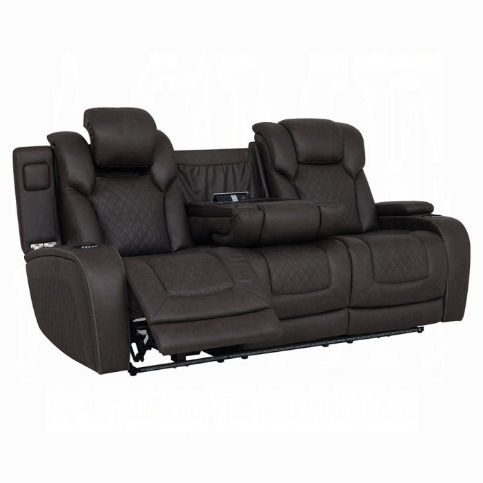 Acme Furniture - Wendell Power Motion Sofa w/Dropdown Table - LV06220 - GreatFurnitureDeal