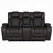 Acme Furniture - Wendell Power Motion Loveseat w/Console, Wireless Charger, Storage, USB & LED - LV06221 - GreatFurnitureDeal