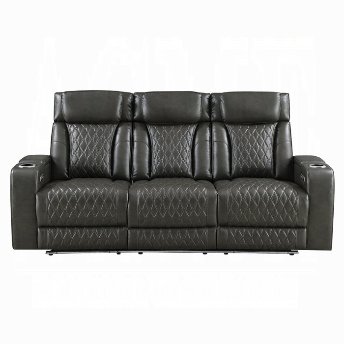 Acme Furniture - Taddeo Power Motion Sofa w/Power Headrest - LV06230 - GreatFurnitureDeal