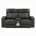 Acme Furniture - Taddeo Power Motion Loveseat w/Console, Speaker, USB, Wireless Charger & LED - LV06231 - GreatFurnitureDeal